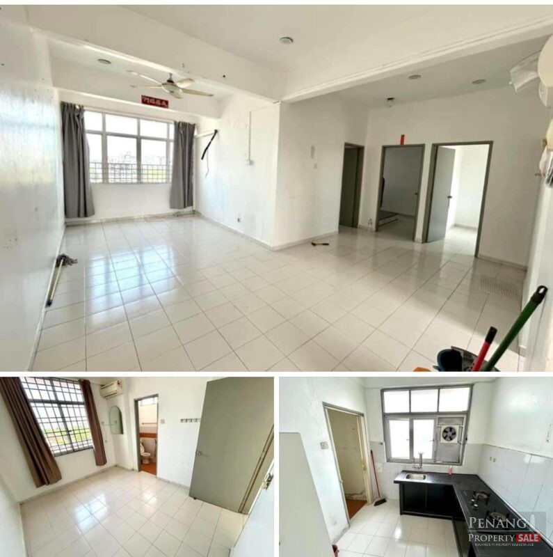 Raja Uda Pangsapuri Mawar Apartment Unit For Sale